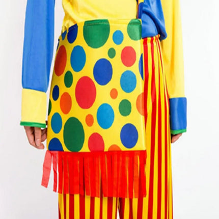Vibrant Clown Costume for Adults with Comfortable Fit | Fun Outfit for Halloween and Parties 5