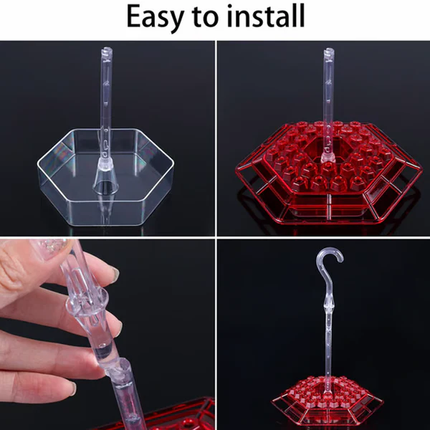 Vibrant Glass Hummingbird Feeder with Integrated Ant Moat | Easy Clean Design for Uncontaminated Nectar 2