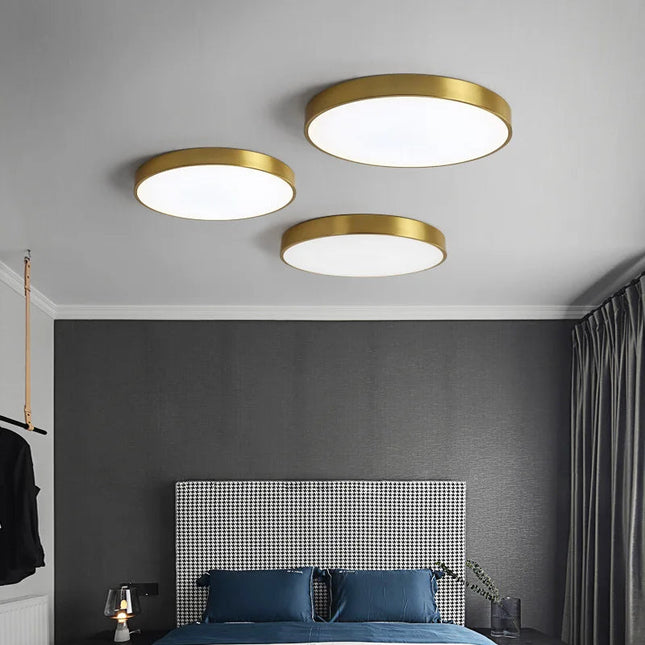 Vibrant Home Decor | Circular Colorful Ceiling Lamp with Adjustable Brightness | Modern LED Lighting for Ambiance 1