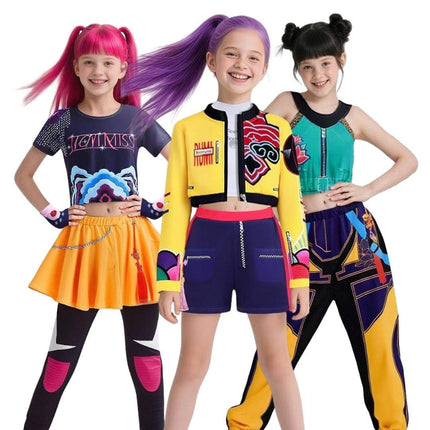 Vibrant Kids Dance Costume Set with Comfortable Fit | Various Styles for Imaginative Play 1