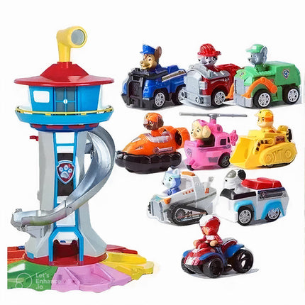 Vibrant | Outdoor Playset with Multi-Level Slide & Lookout Station | Durable Play Equipment for Creative Adventures 4