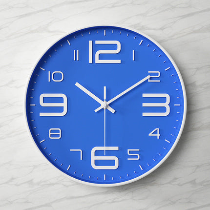 Vibrant | Oversized Wall Clock with Silent Mechanism | Eco-Friendly Wall Clock Decor for Serene Spaces 1