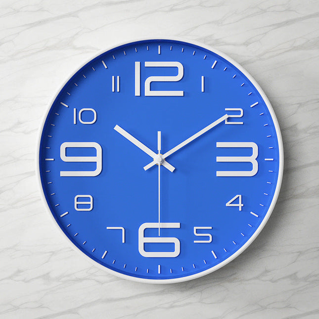 Vibrant | Oversized Wall Clock with Silent Mechanism | Eco-Friendly Wall Clock Decor for Serene Spaces 1