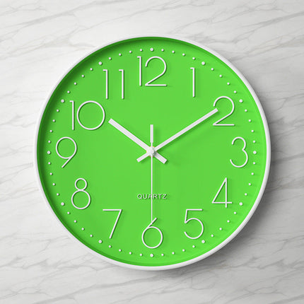 Vibrant | Oversized Wall Clock with Silent Mechanism | Eco-Friendly Wall Clock Decor for Serene Spaces 11