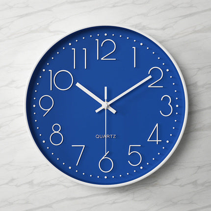 Vibrant | Oversized Wall Clock with Silent Mechanism | Eco-Friendly Wall Clock Decor for Serene Spaces 12