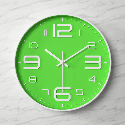 Vibrant | Oversized Wall Clock with Silent Mechanism | Eco-Friendly Wall Clock Decor for Serene Spaces 2