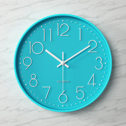 Vibrant | Oversized Wall Clock with Silent Mechanism | Eco-Friendly Wall Clock Decor for Serene Spaces 8