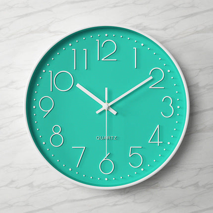 Vibrant | Oversized Wall Clock with Silent Mechanism | Eco-Friendly Wall Clock Decor for Serene Spaces 9