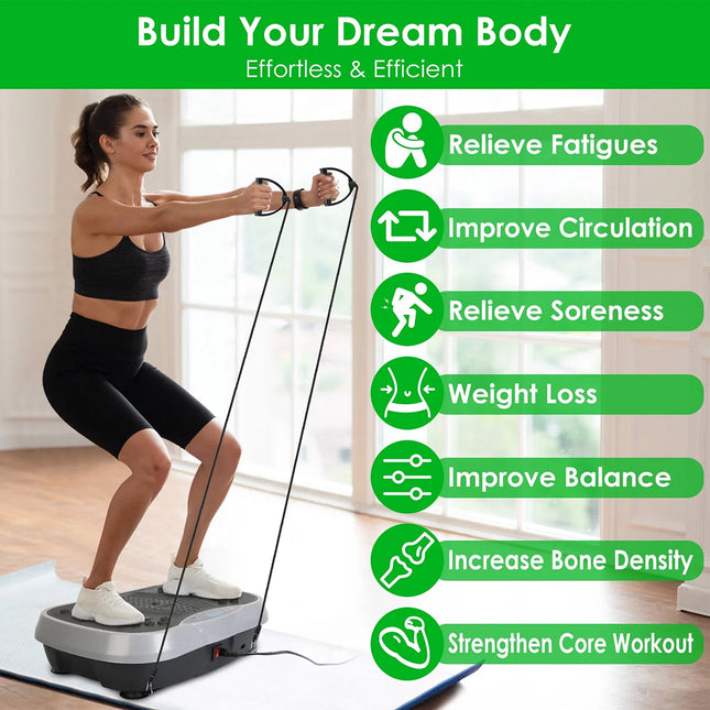 Vibration Plate Machine with 120 Speed Settings | Full-Body Activation for Home Fitness 1