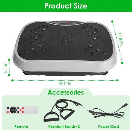 Vibration Plate Machine with 120 Speed Settings | Full-Body Activation for Home Fitness 2