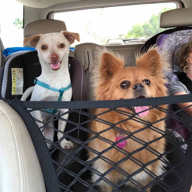 Victor Barrier | Pet Safety Net for Cars with Durable Double Layer | Adjustable Design for Secure Travel 1