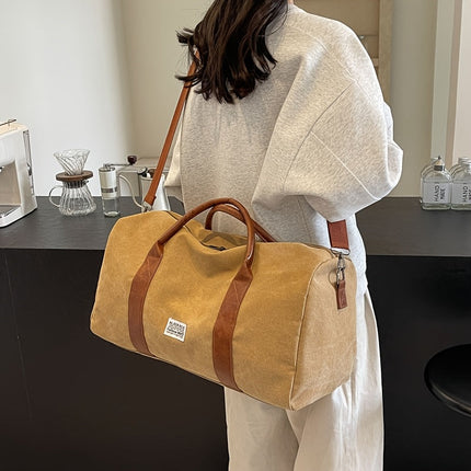 Vintage Washed | Travel Duffel Bag with Spacious Design & Durable Material | Stylish Organizer for Travel and Gym 4