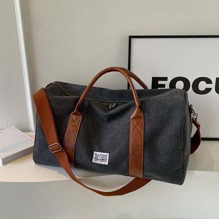 Vintage Washed | Travel Duffel Bag with Spacious Design & Durable Material | Stylish Organizer for Travel and Gym 6