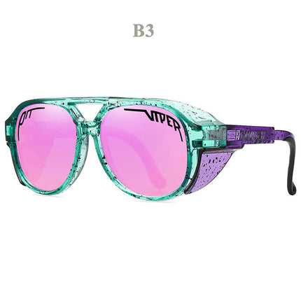 Viper Motorcycle Sunglasses | Windproof UV400 Protection with TAC Lenses | Durable Frame for Ultimate Eye Safety 4