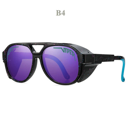 Viper Motorcycle Sunglasses | Windproof UV400 Protection with TAC Lenses | Durable Frame for Ultimate Eye Safety 5
