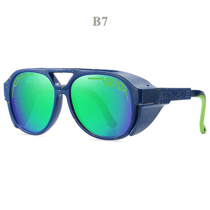 Viper Motorcycle Sunglasses | Windproof UV400 Protection with TAC Lenses | Durable Frame for Ultimate Eye Safety 8