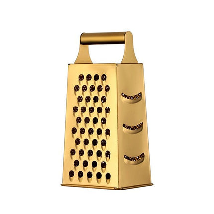 Virelle Maison | Stainless Steel Hand Grater with Ergonomic Handle | Compact Design for Effortless Grating 0