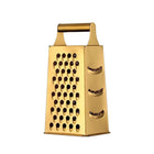 Virelle Maison | Stainless Steel Hand Grater with Ergonomic Handle | Compact Design for Effortless Grating 0