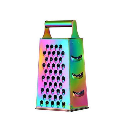 Virelle Maison | Stainless Steel Hand Grater with Ergonomic Handle | Compact Design for Effortless Grating 4