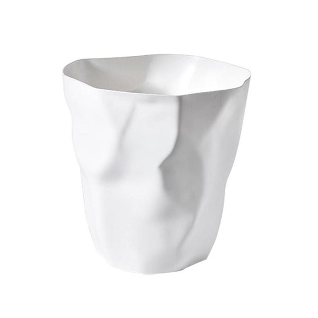 Virelle | Minimalist Irregular Trash Can with Sculptural Design | Stylish Waste Bin for Modern Interiors 0