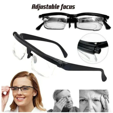 VisionFlex | Adjustable Focus Glasses for Near and Far Sight with Customizable Lenses | Lightweight Design for Comfort 2