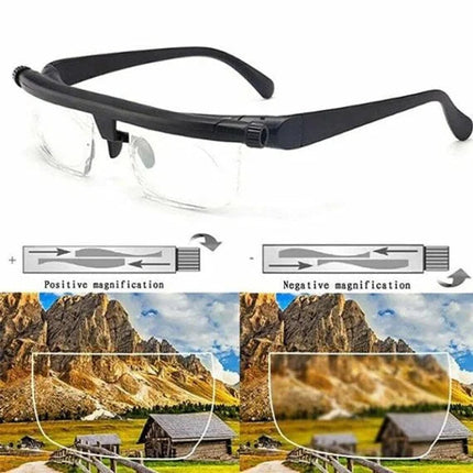 VisionFlex | Adjustable Focus Glasses for Near and Far Sight with Customizable Lenses | Lightweight Design for Comfort 3