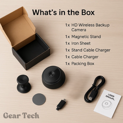 VisionGuard | Wireless Backup Camera with Night Vision & Waterproof Design for RVs and Trucks 3