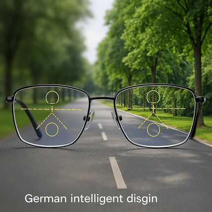 VisoLux | Prescription Glasses with Photochromic Lenses | Progressive Eyewear for All-Day Clarity 1