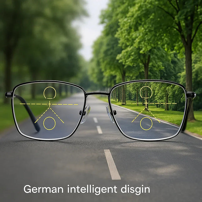 VisoLux | Prescription Glasses with Photochromic Lenses | Progressive Eyewear for All-Day Clarity 1