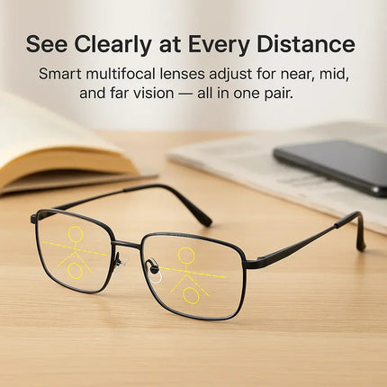 VisoLux | Prescription Glasses with Photochromic Lenses | Progressive Eyewear for All-Day Clarity 2
