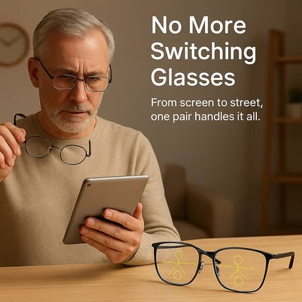 VisoLux | Prescription Glasses with Photochromic Lenses | Progressive Eyewear for All-Day Clarity 3