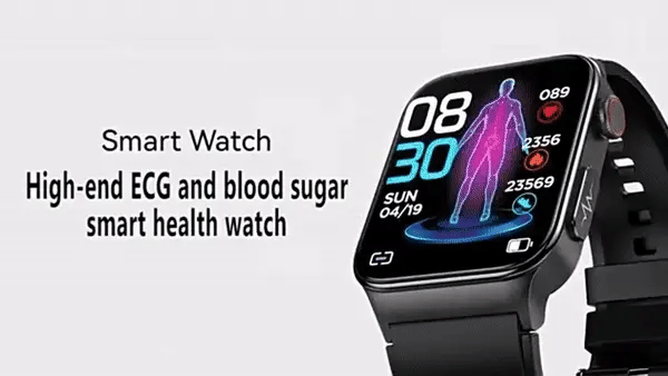 VitaSense | Smartwatch with ECG & Blood Glucose Tracking | Health Monitoring for Comprehensive Wellness Support 1