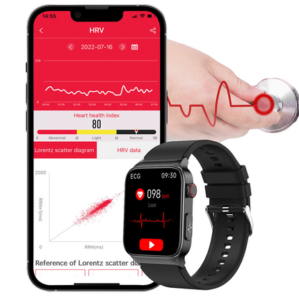 VitaSense | Smartwatch with ECG & Blood Glucose Tracking | Health Monitoring for Comprehensive Wellness Support 6