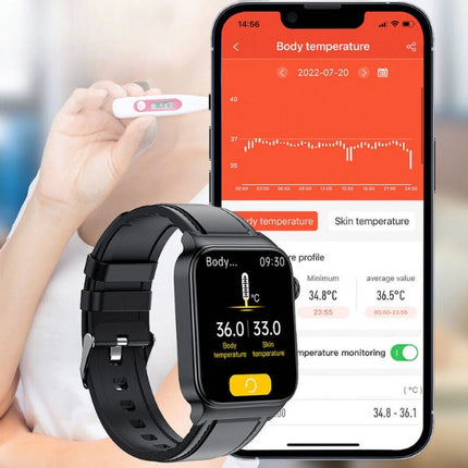 VitaSense | Smartwatch with ECG & Blood Glucose Tracking | Health Monitoring for Comprehensive Wellness Support 8