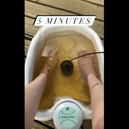 Vital Cleanse | Ionic Foot Spa for Detoxification with Natural Energy Boost | Relaxation and Wellness at Home 1