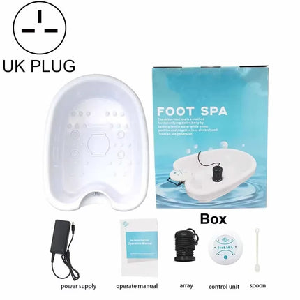 Vital Cleanse | Ionic Foot Spa for Detoxification with Natural Energy Boost | Relaxation and Wellness at Home 8