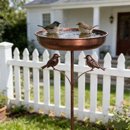 Bird Bath with Stand, Pedestal Bird Bath Bowl