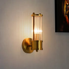 Gold Wall Sconces, Bathroom Light Fixture, Modern LED Wall Light, Bathroom Wall Lamps for Bedroom and Living Room