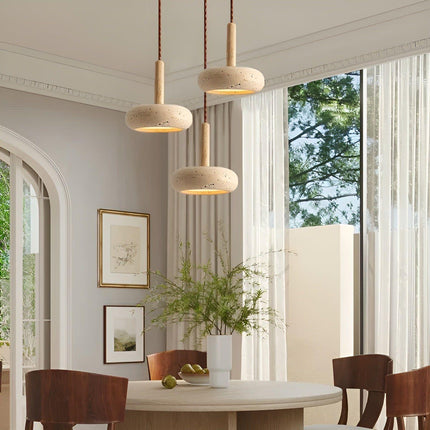 Wabi Sabi Ceiling Light | LED Pendant with Adjustable Length | Elegant Japanese Design for Tranquil Spaces 1