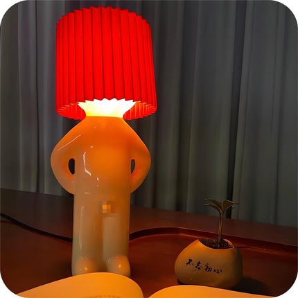 WackyLamp | Human-Shaped Table Lamp with Cordless Design | Playful Lighting for Living Room & Bedroom 1