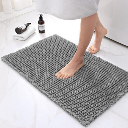 Waffle Bath Mat | Ultra-Absorbent Soft Material for Cozy Comfort 2