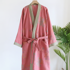 Waffle Bathrobe | Lightweight Quick-Dry Robe with Adjustable Waist Belt | Breathable Comfort for Everyday Relaxation 0