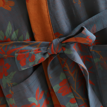 Waffle Bathrobe | Lightweight Quick-Dry Robe with Adjustable Waist Belt | Breathable Comfort for Everyday Relaxation 3