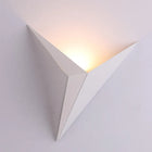LED Wall Light in Triangular Design with Color Options | Modern Minimalist Lamp for Elegant Home Ambiance