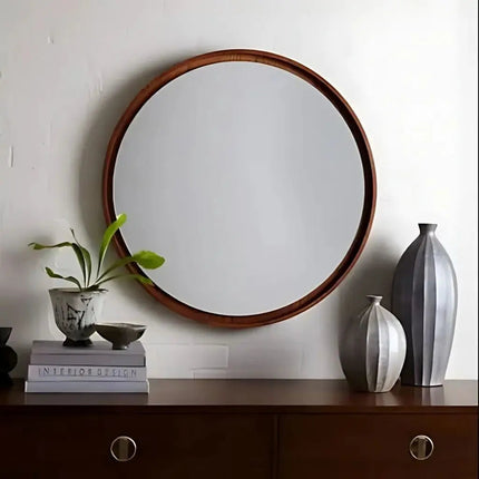 Bathroom Mirror, Circle Mirror for Entryway