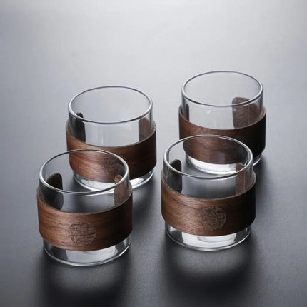 Borosilicate Glass Cup 5 oz for Hot Tea, Drinkware Gift for Tea Lovers – image 4
