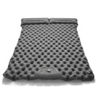 WanderRuhe | Ultra-Light Self-Inflating Double Hiking Mat with Auto-Inflation Technology | Spacious and Portable for Comfortable Camping 0
