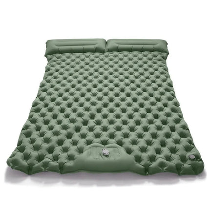 WanderRuhe | Ultra-Light Self-Inflating Double Hiking Mat with Auto-Inflation Technology | Spacious and Portable for Comfortable Camping 11