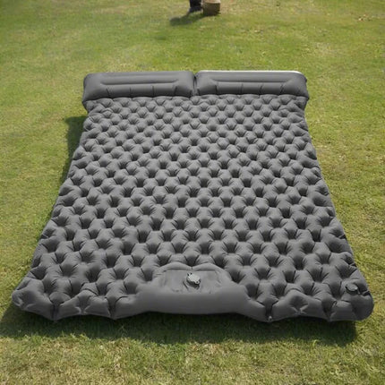 WanderRuhe | Ultra-Light Self-Inflating Double Hiking Mat with Auto-Inflation Technology | Spacious and Portable for Comfortable Camping 4