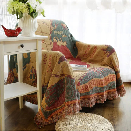 Throw Blanket with Fringe – image 4